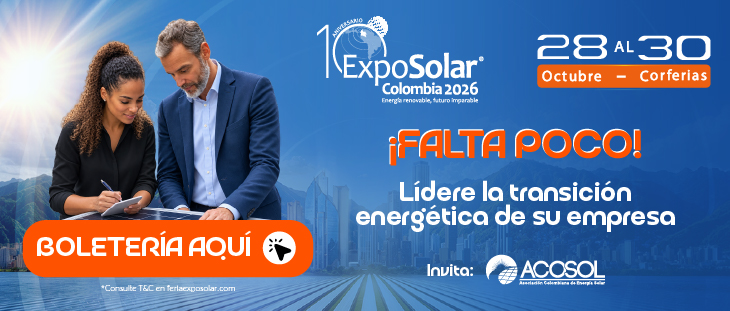 ACOSOL, EXPOSOLAR COLOMBIA, CORFERIAS